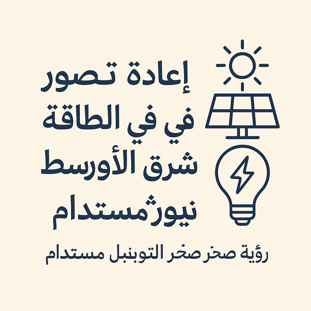 إعادة تصوّر الطاقة في الشرق الأوسط: رؤية صخر التون لمستقبل مستدام